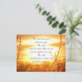 第6 24-26賛美表主聖書 ポストカード (スタンド正面)