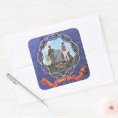 第7ウェストバージニア歩兵 スクエアシール (封筒)