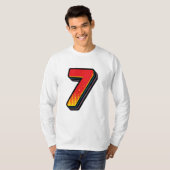 第7サッカー/サッカーTシャツ Tシャツ (正面フル)