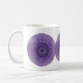 第7チャクラの芸術- #3 コーヒーマグカップ (左)