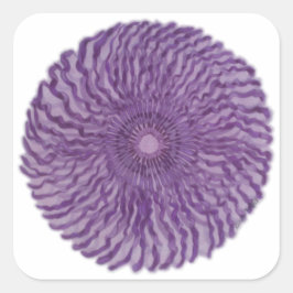 第7チャクラアート – #2 スクエアシール