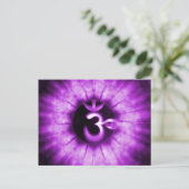 第7チャクラ ポストカード (スタンド正面)