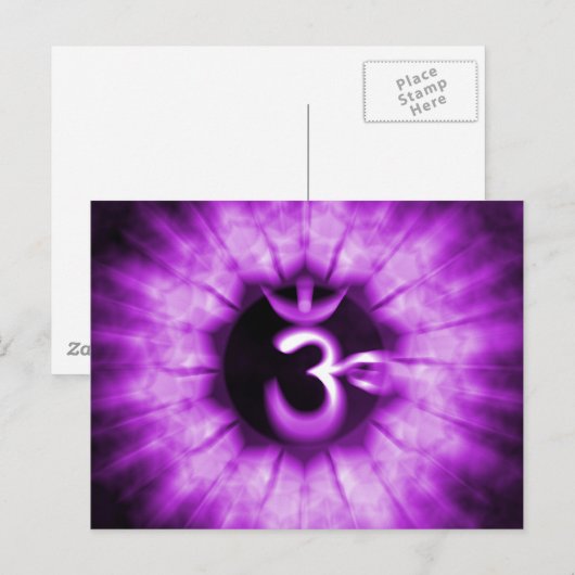 第7チャクラ ポストカード (正面/裏面)