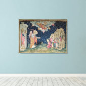 第7トランペットの音と キャンバスプリント (インサイチュ (ウッドフロア))