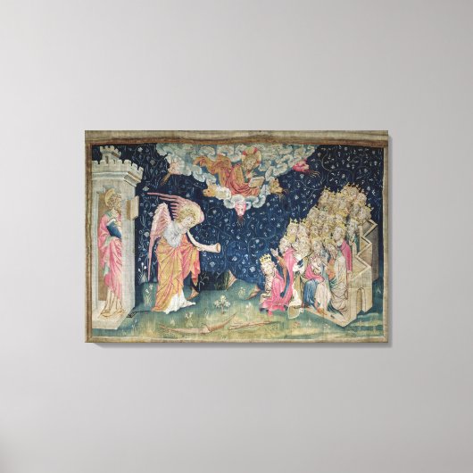 第7トランペットの音と キャンバスプリント (正面)