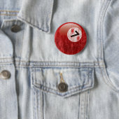 第7ビリヤードのボール – 浸食および熟成 缶バッジ (インサイチュ)