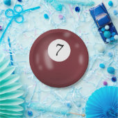 第7ビリヤード球 ペーパープレート (パーティー)