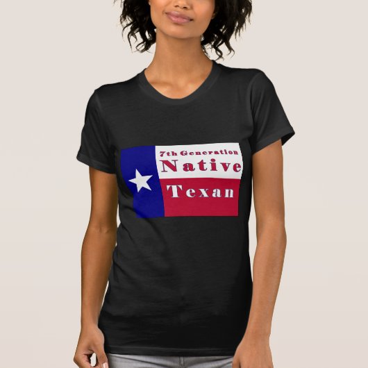 第7世代先住民テシャン国旗 Tシャツ (正面)