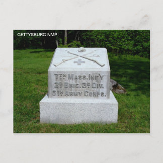 第7回マサチューセッツ歩兵 ポストカード
