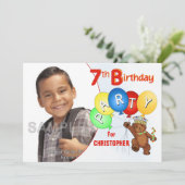 第7回誕生日パーティー·テデ王室のィベア 招待状 (スタンド正面)