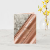 第7回銅と羊毛 カード (黄色い花)