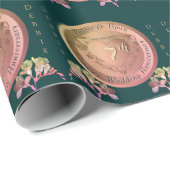 第7回銅フェリアメダリオン結婚記念日 ラッピングペーパー (ロールコーナー)