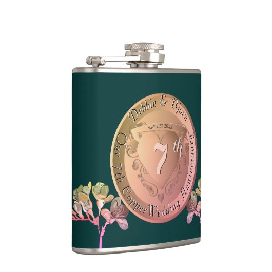 第7回銅フェリア結婚ス記念日 フラスク (右)