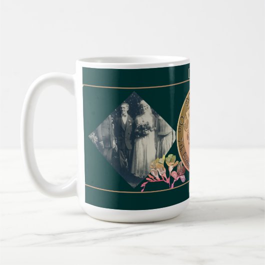 第7回銅フェリア2枚の写真 コーヒーマグカップ (左)