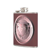 第7回銅結婚記念日メダリオン フラスク (左)