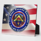 第7回陸軍訓練司令部（第7ATC） フォトプラーク (側面)