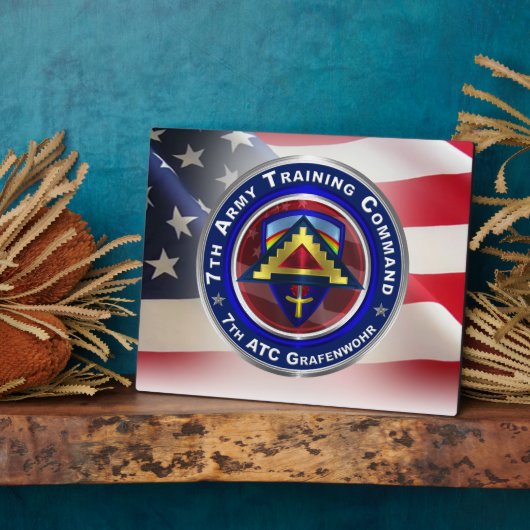 第7回陸軍訓練司令部（第7ATC） フォトプラーク (側面)