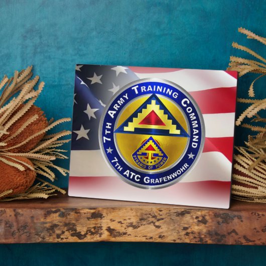 第7回陸軍訓練司令部（第7ATC） フォトプラーク (側面)