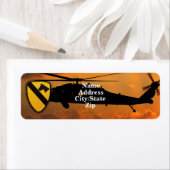 第7回騎兵空軍cavフォートフード退役軍人ベール ラベル (インサイチュ)