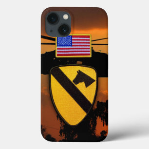 第7回cavarly CD air cav fort hood退役軍人vets iPhone 13ケース