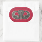 第7回SFG楕円ステッカーで羽を飛ばす 長方形シール (バッグ)