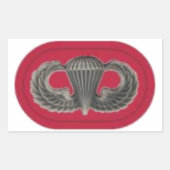 第7回SFG楕円ステッカーで羽を飛ばす 長方形シール (正面)