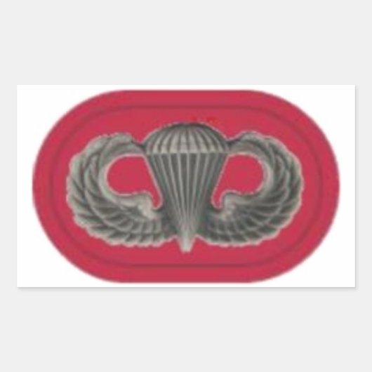 第7回SFG楕円ステッカーで羽を飛ばす 長方形シール (正面)