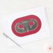 第7回SFG楕円ステッカーで羽を飛ばす 長方形シール (封筒)