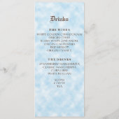 第7天国 – メニューカード メニュー (裏面)