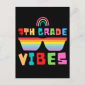 第7学年バイブ新学期先生及び学生 シーズンポストカード (正面)