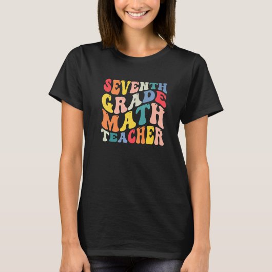 第7学年マス先生新学期Groo Tシャツ (正面)
