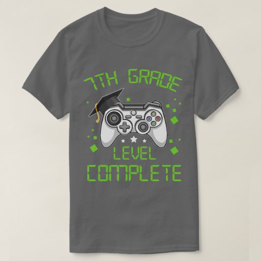 第7学年レベル卒業 Tシャツ (デザイン正面)
