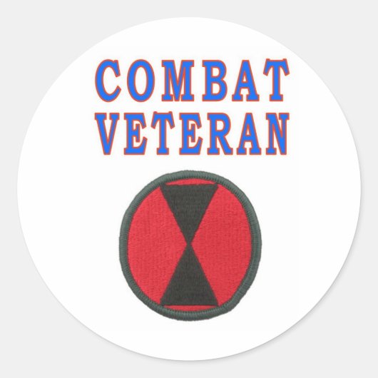 第7師団 ラウンドシール (正面)