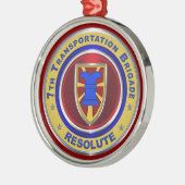 第7旅団クリスマス メタルオーナメント (左)