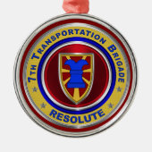 第7旅団クリスマス メタルオーナメント (正面)