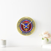 第7旅団派遣隊 ラウンド壁時計 (ホーム)