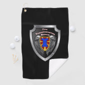 第7旅団遠征シールド ゴルフタオル (インサイチュ)