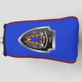 第7旅団遠征シールド ゴルフヘッドカバー (正面)