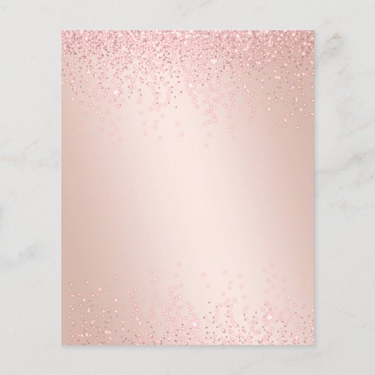 第7期予算誕生日グリッターバラ金ゴールドメタル (裏面)