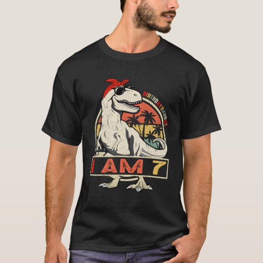 第7期恐竜Tレックス7 Tシャツ (正面)