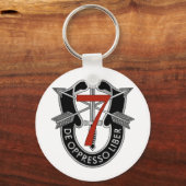 第7期特殊部隊グループクレスト キーホルダー (正面)