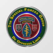 第7期特殊部隊グループ ウィンドウサイン (シート)