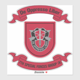 第7期特殊部隊グループ（空挺部隊）第7期特殊部隊 シール