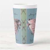 第7期銅ハートエンブレムラテMag カフェラテマグ (正面)