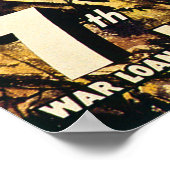 第7次大戦融資今すぐヴィンテージ第2次世界大戦 ポスター (角)