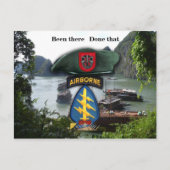 第7次特殊部隊グリーンベレテベトナム南戦争 ポストカード (正面)