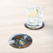 第7次特殊部隊グリーンベレーべトナム戦争 ラウンドペーパーコースター (インサイチュ)