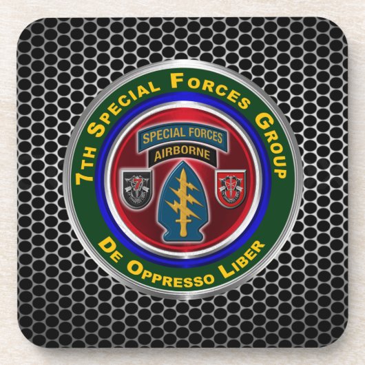 第7次特殊部隊グループ空挺部隊 コースター (正面)