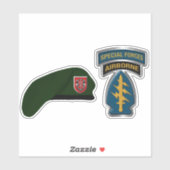 第7次特殊部隊グループ空挺部隊 シール (シート)