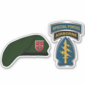 第7次特殊部隊グループ空挺部隊 シール (正面)